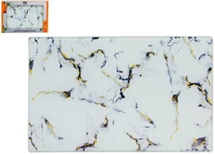 Купить Доска разделочная Lavenir Мрамор, 20х30 см / Народный дискаунтер ЦЕНАЛОМ
