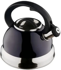 Купить Чайник Катунь Зеркальная полоса, 2.5 л, индиго / Народный дискаунтер ЦЕНАЛОМ