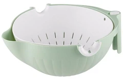 Купить Дуршлаг-миска Mallony Perfetto, 22 см / Народный дискаунтер ЦЕНАЛОМ
