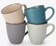 Купить Кружка LaDina 26021/36/12, 360 мл, цвет: в ассортименте / Народный дискаунтер ЦЕНАЛОМ