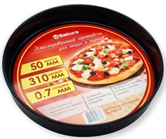 Купить Форма для выпечки Sakura SA-PT01-12, 30 см / Народный дискаунтер ЦЕНАЛОМ