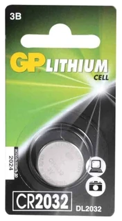 Батарейка GP Lithium Cell CR2032 - 1 шт