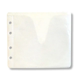 Конверт перфорированный на два диска белый, 1 шт