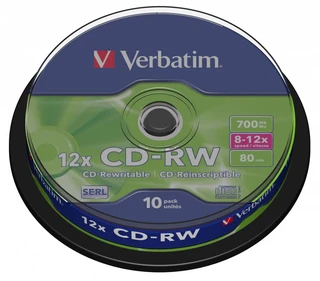 Диск CD-RW Verbatim