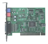 Звуковая карта PCI Cmedia 8738, 16bit, 48kHz, 4.0ch, OEM,