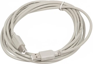 Кабель соединительный USB2.0 Am-Bm, 3м, серый