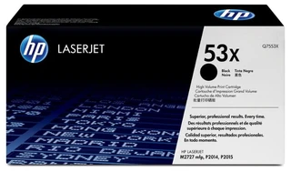 Картридж HP LaserJet Q7553X Black Print Cartridge ориг. 