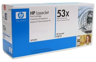 Картридж HP LaserJet Q7553X Black Print Cartridge ориг. 
