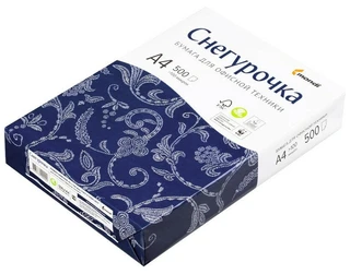 Бумага Снегурочка A4, 80 г/кв.м, 500 листов 