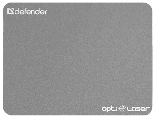 Коврик для мыши Defender Silver opti-laser, 220х180х0.4 мм 