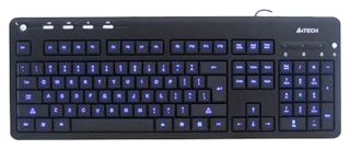 Клавиатура проводная A4tech ММ KD-126-1 Black USB 
