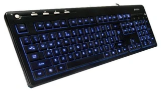 Клавиатура проводная A4tech ММ KD-126-1 Black USB 