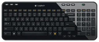 Клавиатура беспроводная Logitech Wireless Keyboard K360 Black USB 