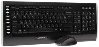 Комплект беспроводной A4TECH 9300F Black 