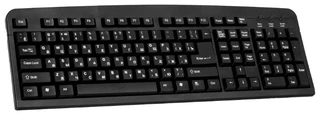 Клавиатура проводная Defender Element HB-520 Black PS/2