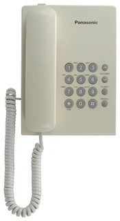 Телефон Panasonic KX-TS2350RUB (черный) 