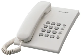 Телефон Panasonic KX-TS2350RUB (черный) 