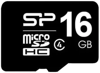 Карта памяти MicroSD Silicon Power 4Gb Class 4 + адаптер SD 