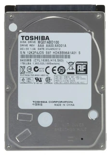 Жесткий диск Toshiba 1TB (MQ01ABD100) 