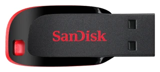 МЕГА цена Флеш накопитель 8Gb Sandisk CZ50 Cruzer Blade USB2.0, черный/красный