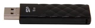 Флеш накопитель Silicon Power Ultima U03 16GB Black (SP016GBUF2U03V1W) 