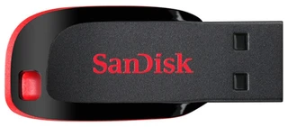 Флеш накопитель SanDisk CZ50 Cruzer Blade 16GB Black (SDCZ50-016G-B35) 