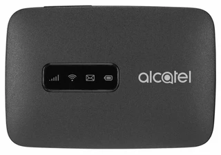 Модем 2G/3G/4G Alcatel Link Zone USB Wi-Fi Firewall +Router внешний черный 
