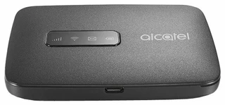 Модем 2G/3G/4G Alcatel Link Zone USB Wi-Fi Firewall +Router внешний черный 
