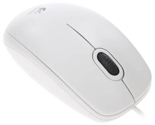 Мышь Logitech B100 White USB 