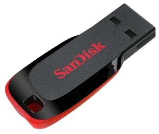 Флеш накопитель SanDisk CZ50 Cruzer Blade 64GB Black (SDCZ50-064G-B35) 
