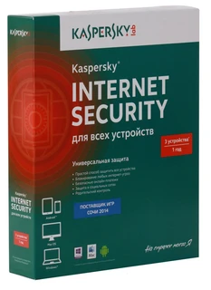 Антивирус Kaspersky Internet Security Multi-Device Russian Edition 3-Device 1 year Base Box (KL1941RBCFS)