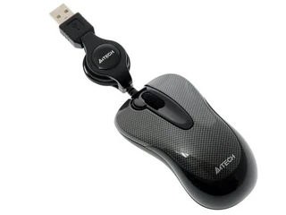 Мышь A4TECH N-60F-2 Carbon USB 