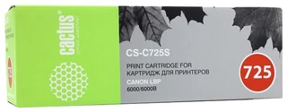 Картридж для принтера Cactus CS-C725S, совместимый 