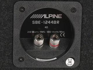 Сабвуфер автомобильный Alpine SBE-1244BR 