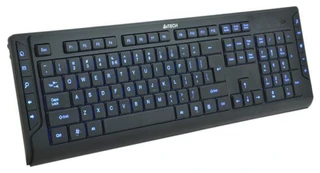 Клавиатура проводная A4Tech KD-600L-1 Black USB 