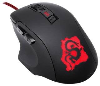 Мышь OKLICK 725G DRAGON Gaming Optical Mouse Black-Red USB 