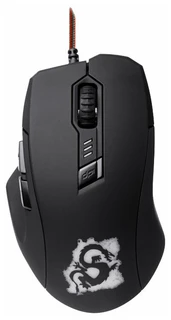 Мышь OKLICK 725G DRAGON Gaming Optical Mouse Black-Red USB 