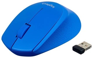 Мышь беспроводная Logitech Wireless Mouse M280 Blue USB 