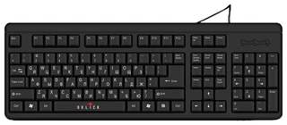 Клавиатура проводная Oklick 140 M Standard Keyboard Black USB