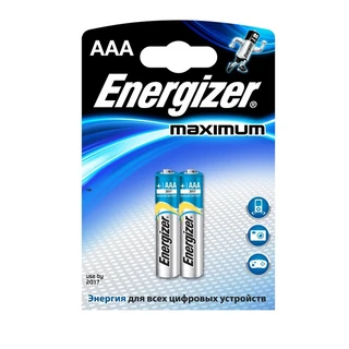 Батарейка AAA Energizer Maximum LR03-2BL