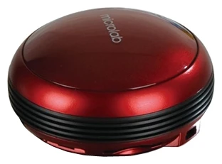 Колонки MICROLAB MD112 белые моно USB-питание (1W RMS) SD, радиотюнер 