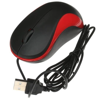 Мышь OKLICK 115S Black-Red USB 