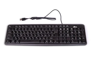 Клавиатура Ritmix RKB-103 USB черный 