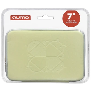 Чехол для планшета QUMO VELOUR 7 дюймов(16:9), белый, дизайн 2