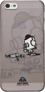 Чехол для iPhone 5C Loli. Дизайн:Holmes. Цвет: серый.