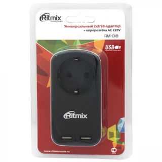 Сетевое зарядное устройство Ritmix RM-018 