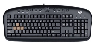 Клавиатура проводная A4TECH KB-28G-1 Black USB