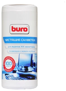 Влажные чистящие салфетки Buro BU-Tscreen 100шт 