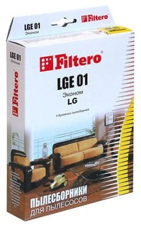 Пылесборник Filtero LGE 01 Эконом 4 шт.