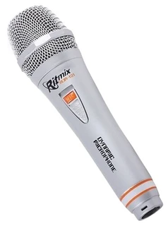 Микрофон Ritmix RDM-131, серебристый 